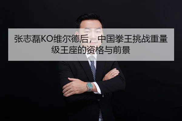 张志磊KO维尔德后，中国拳王挑战重量级王座的资格与前景
